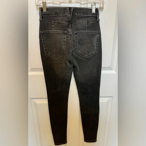 NWT Free People black skinny jeans 25 - Picture 6 of 9